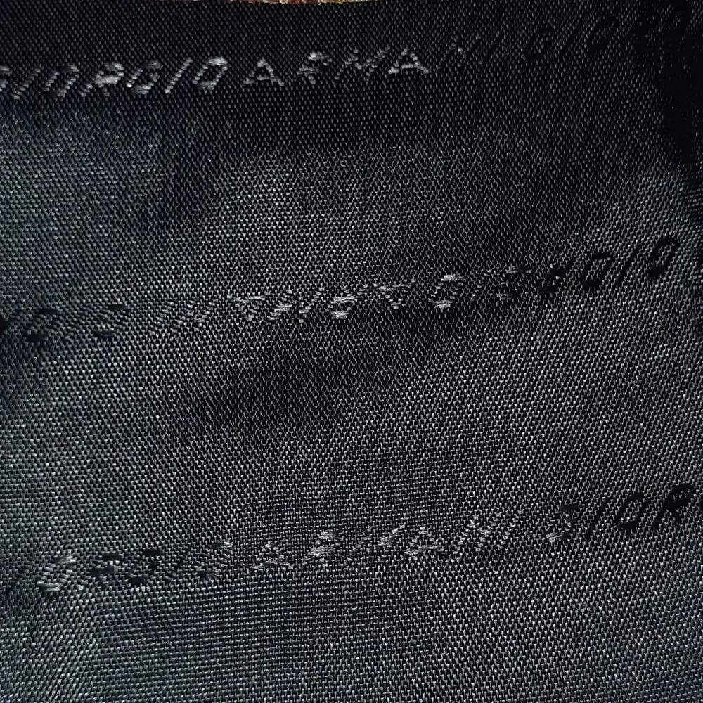 Giorgio Armani Cravatte Silk‎ Tie Geometric Squares